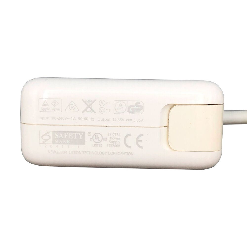 45W MagSafe 2 Charger for MacBook Air 11" & 13" Models A1465, A1436