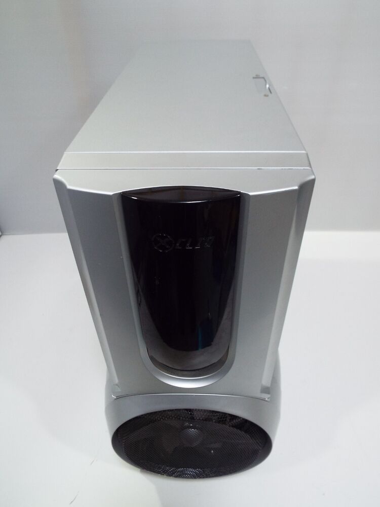 XClio A380 Engine Mid Tower Gaming Case - Silver Side Acrylic