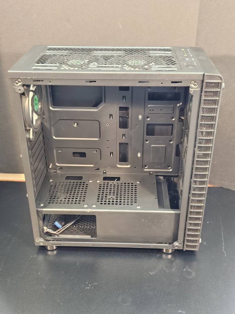 Musitek ATX PC Case with 6 Fans - High-Performance Cooling Solution