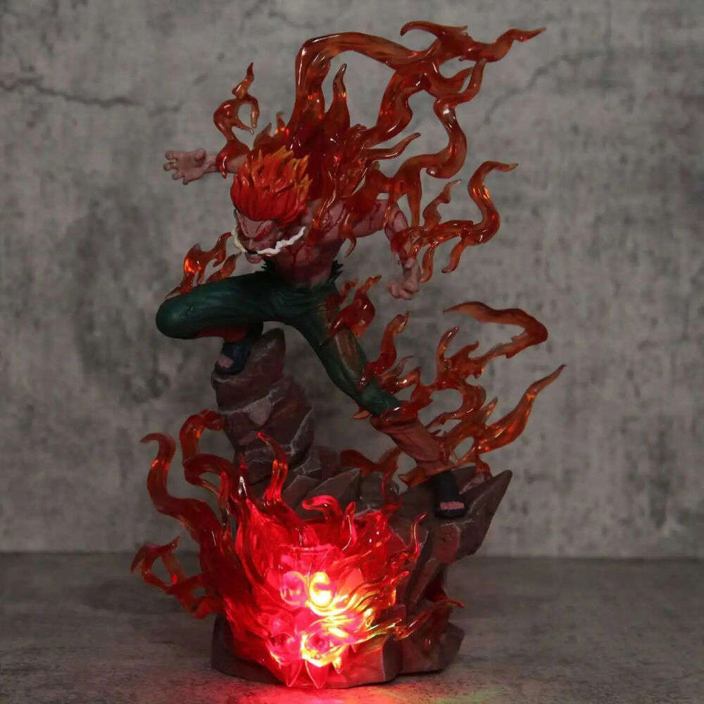 Naruto Might Guy Action Figure with Light