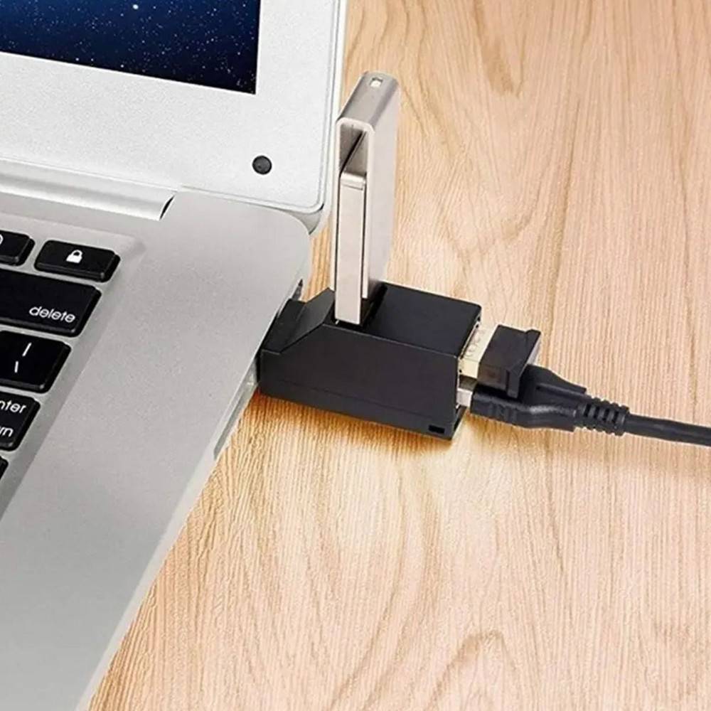 3-Port USB 3.0 Hub for Enhanced Connectivity | Windows & Mac Compatible