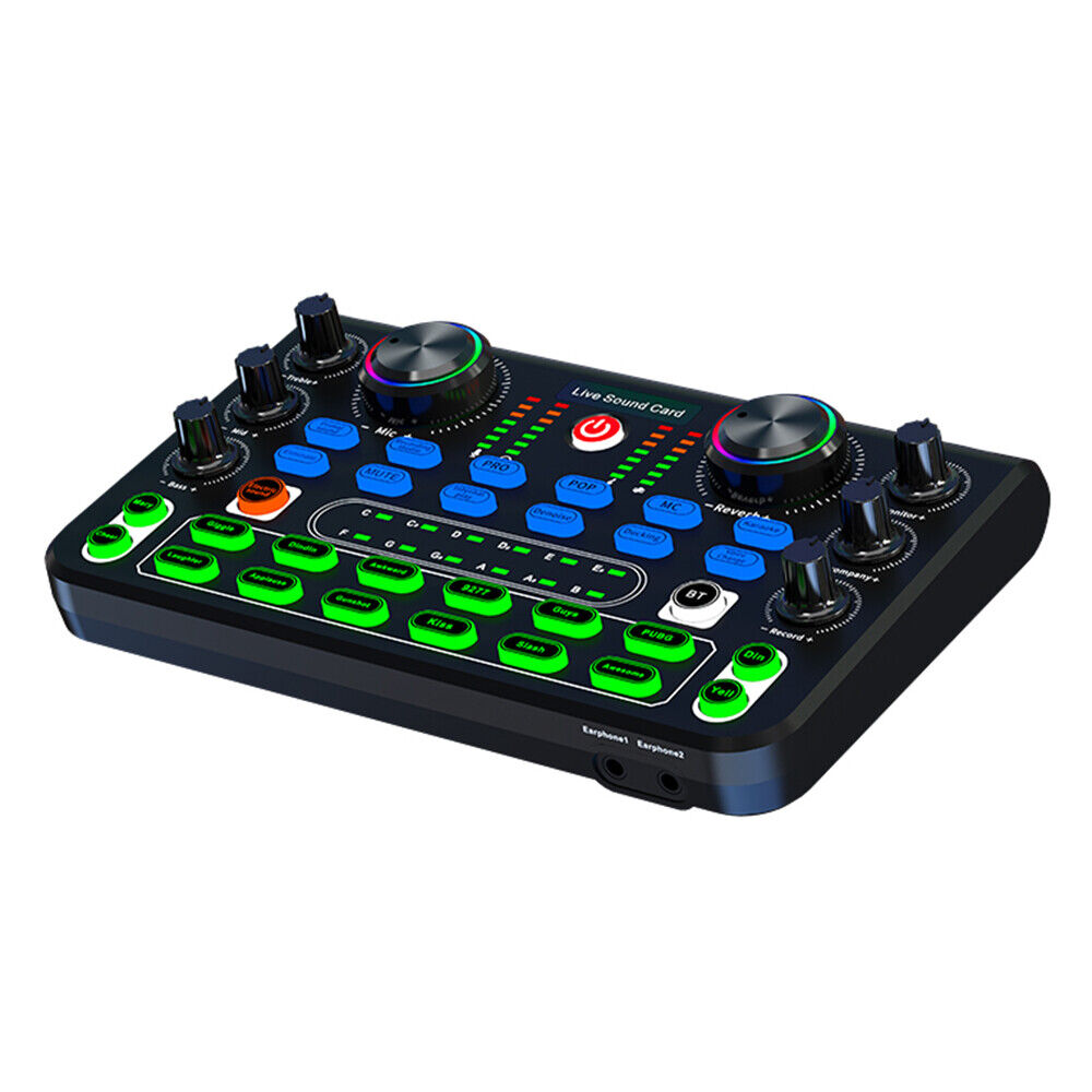 X60 Live Sound Card - Professional Audio Mixer for Enhanced Karaoke & Broadcasting