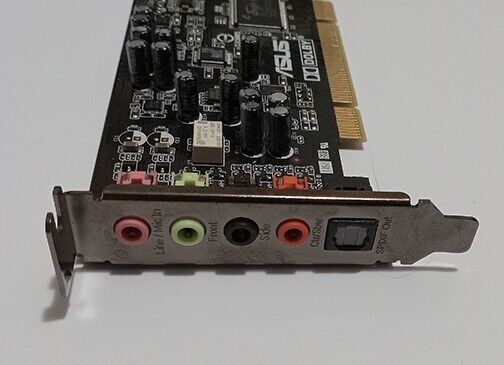 ASUS XONAR DG 5.1CH PCI Sound Card - High-Quality Audio Upgrade