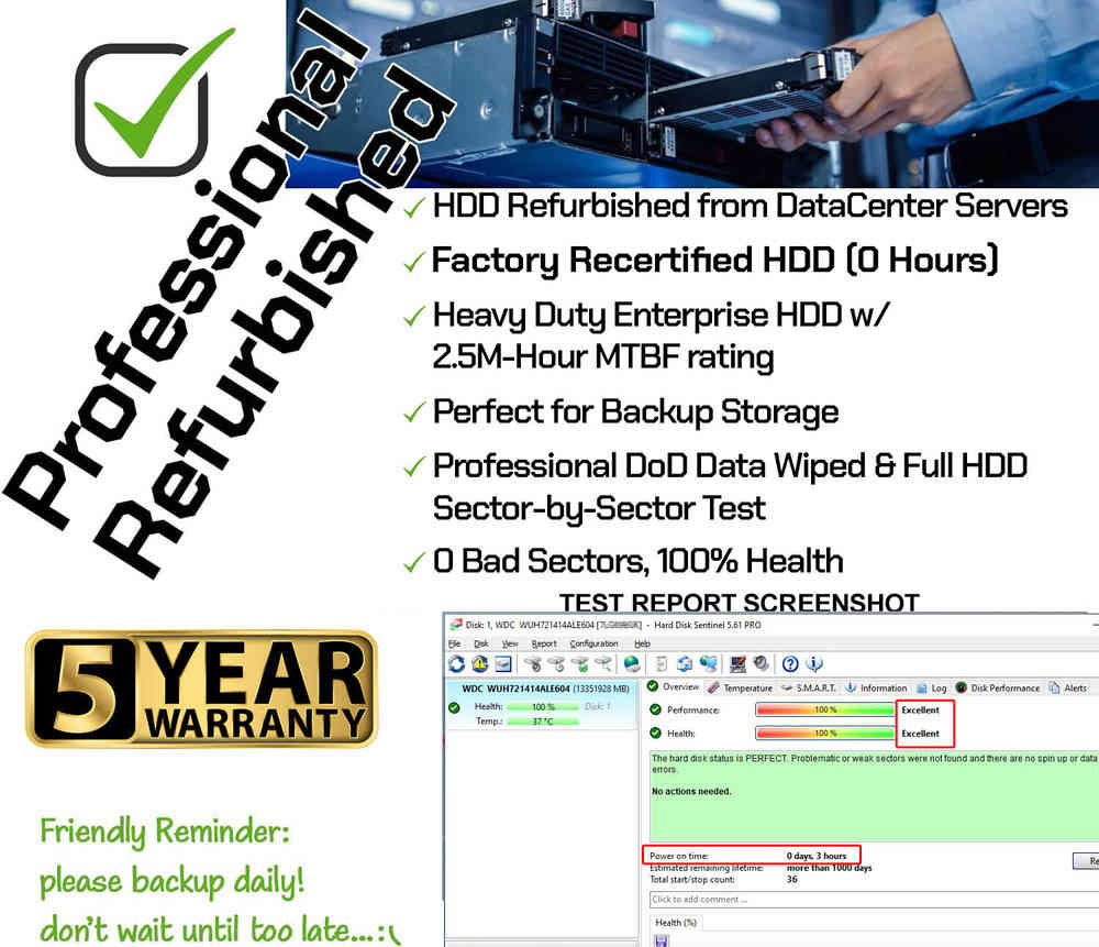 WD Ultrastar DC HC530 14TB 7200RPM Enterprise Hard Drive