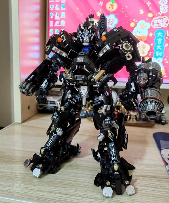 Black Apple M-06 Ironhide Alloy Modification MMP06 Figure - Premium Transformers Toy