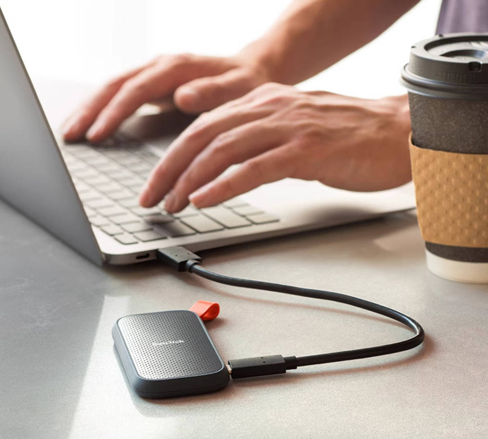 SanDisk E30 2TB Portable SSD - High-Speed USB 3.2 Gen2 Storage