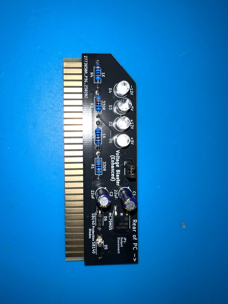 Voltage Blaster Enhanced -5V ISA ATX Power Supply for Retro Computers