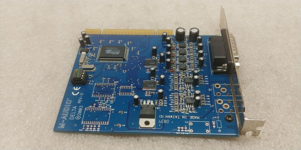 M-AUDIO CB12-068E0 DELTA66 REV-E PCI Sound Card Board