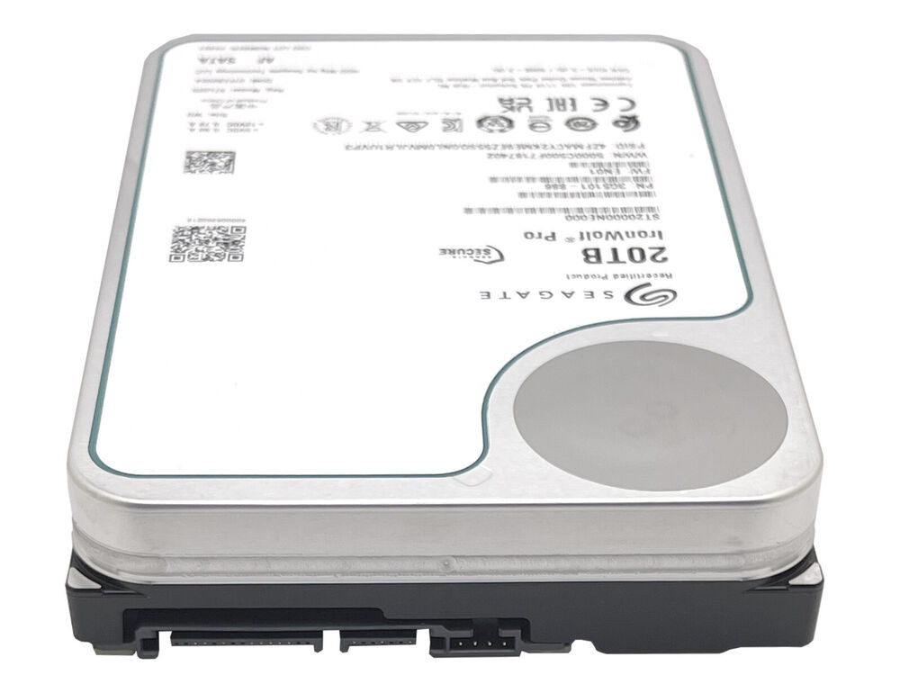 Seagate Ironwolf Pro 20TB NAS Hard Drive - High-Capacity Storage Solution