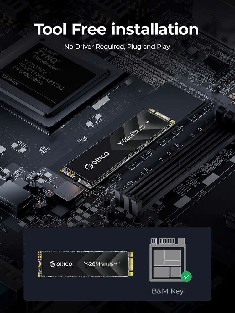 ORICO 2TB M.2 2280 SATA SSD NGFF Internal Solid State Drive