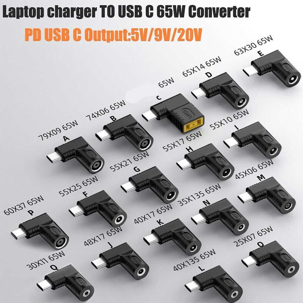 USB Type C PD Power Charging Cable Adapter