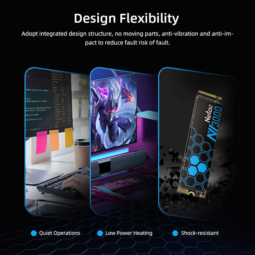 Netac 1TB M.2 NVMe SSD - High-Speed Storage for Enhanced Performance