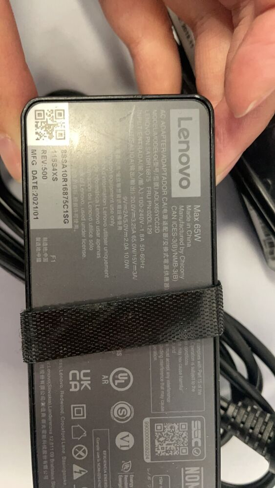 Lenovo 65W USB-C AC Adapter Charger Set