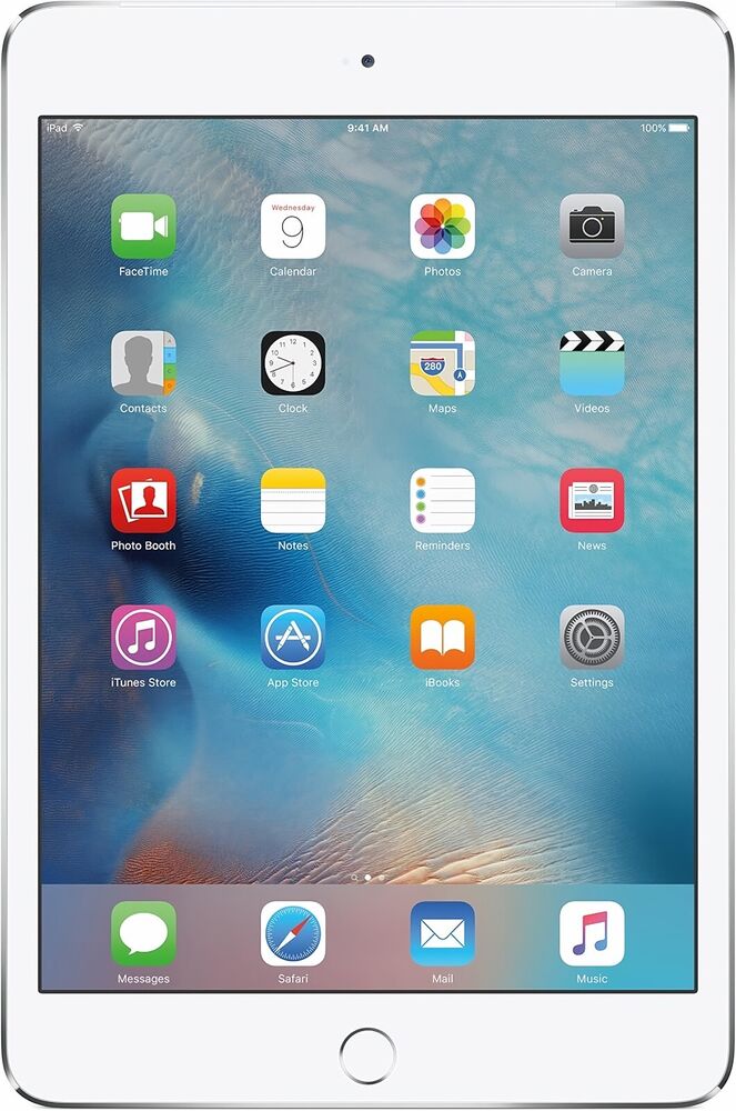 Apple iPad Mini 4 7.9-inch Wi-Fi 128GB Silver - Excellent Condition