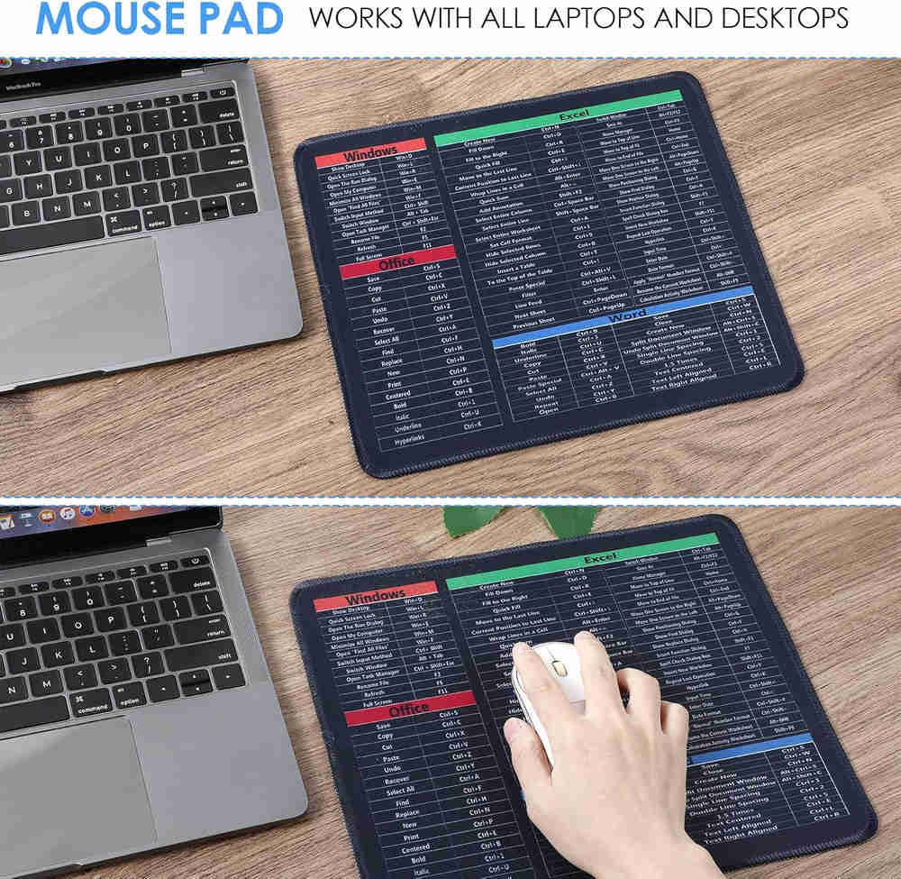 Excel Shortcuts Mousepad - Boost Your Productivity
