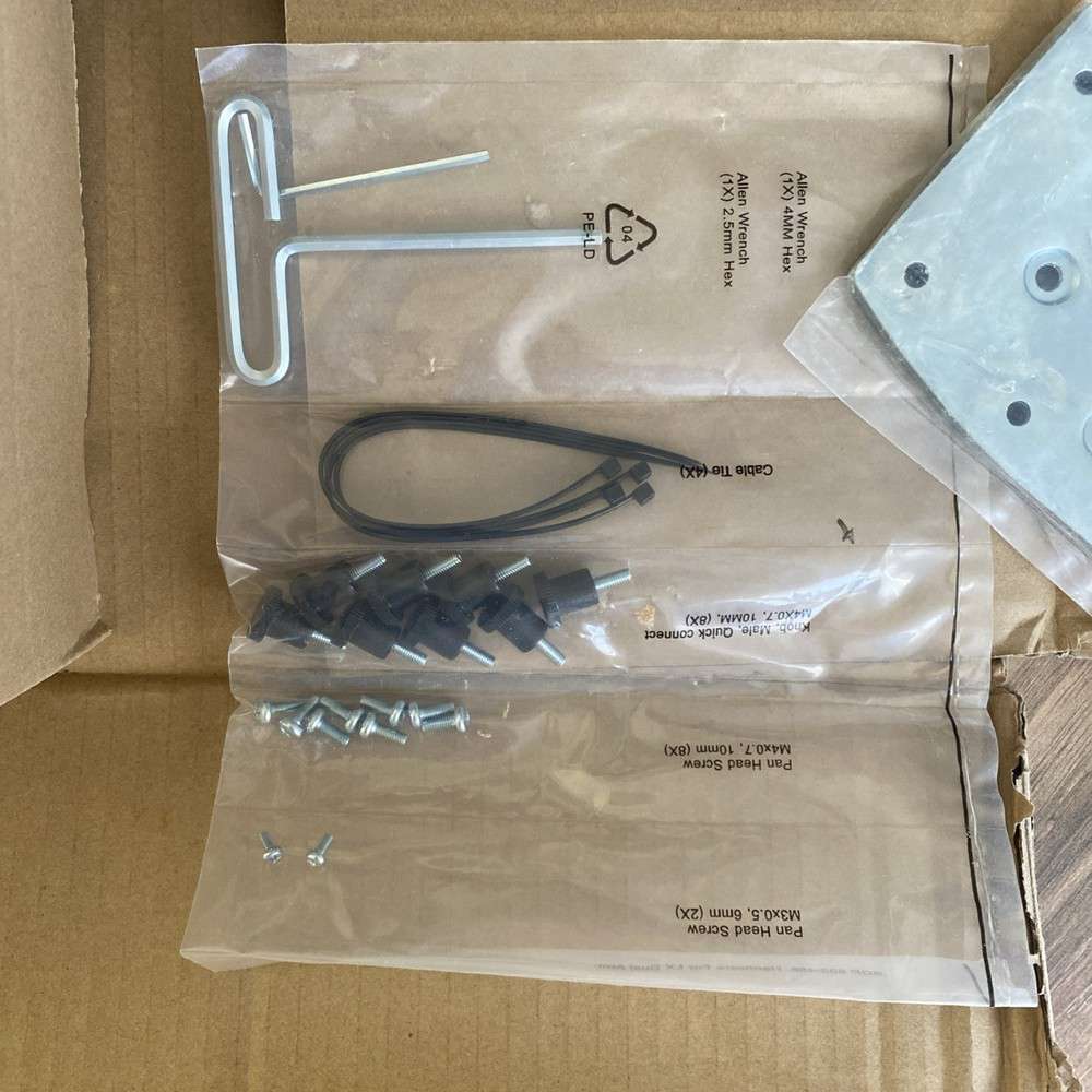 Ergotron LX Vertical Stacking Dual Monitor Arm - VESA Desk Mount Solution