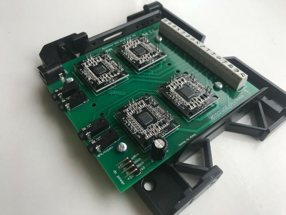 KMTech 7.1 Channel Power Amplifier 8x15W for PC Tower Computers DIY