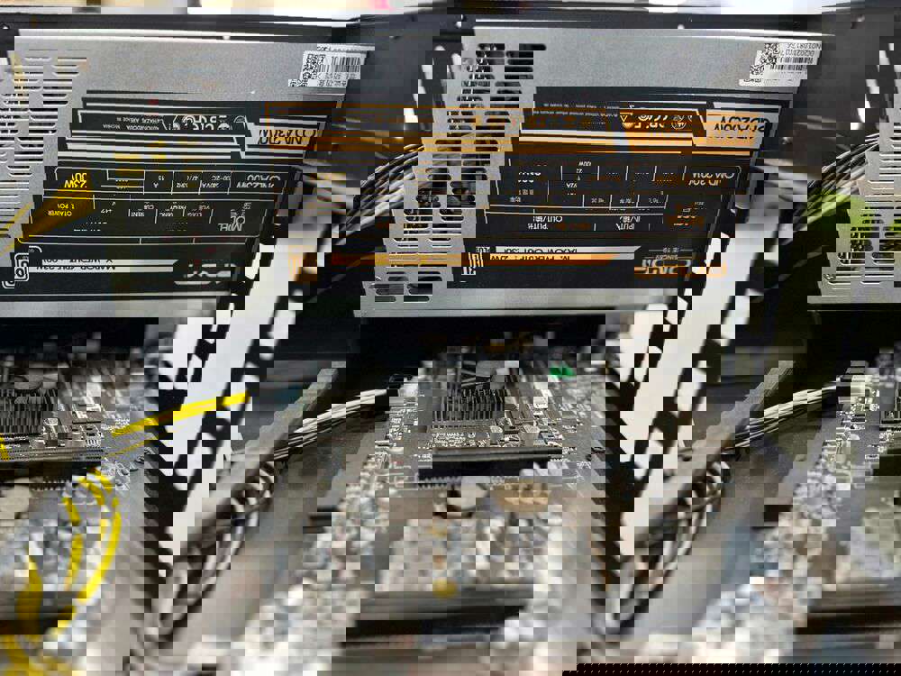 5-GPU 4U Server Mining Chassis with 2300W PSU, Cables, CPU, RAM, SSD
