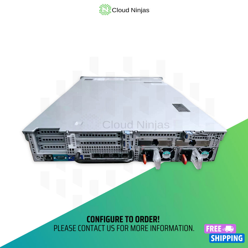 Dell PowerEdge R730xd 24 Bay SFF Server with Dual Xeon E5-2630V4, DDR4, SSD, H730