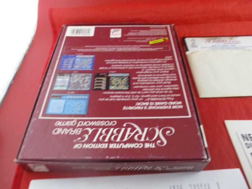 Vintage Scrabble Computer Edition for IBM PC Tandy 1000