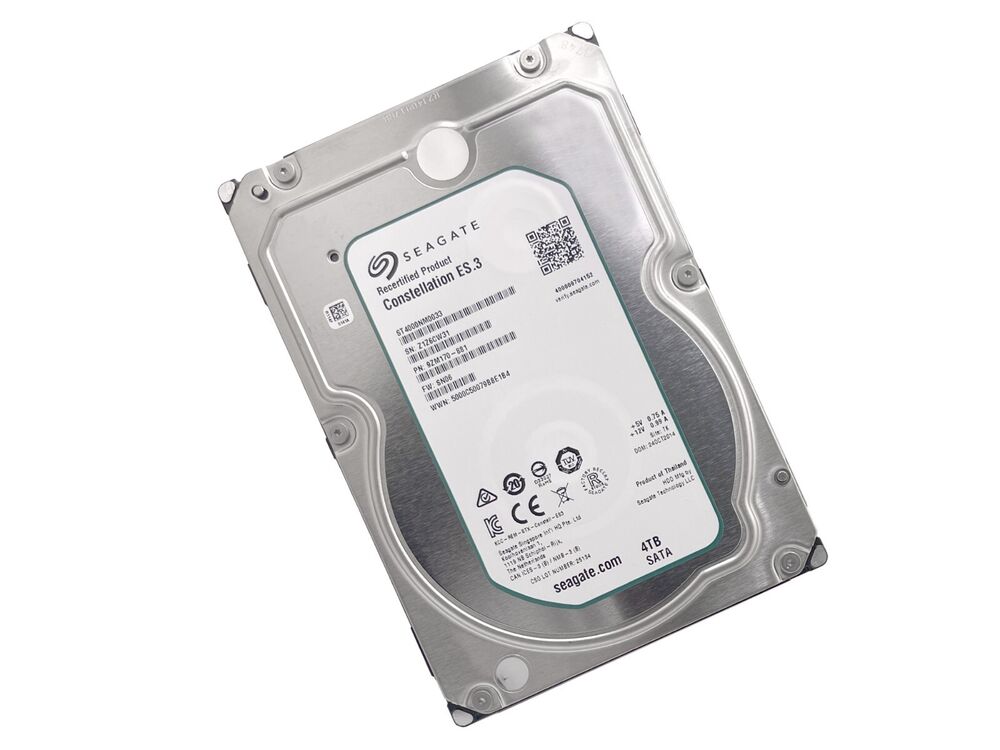 Seagate ES ST4000NM0033 4TB 7200 RPM SATA 6Gb/s 3.5" Enterprise Hard Drive