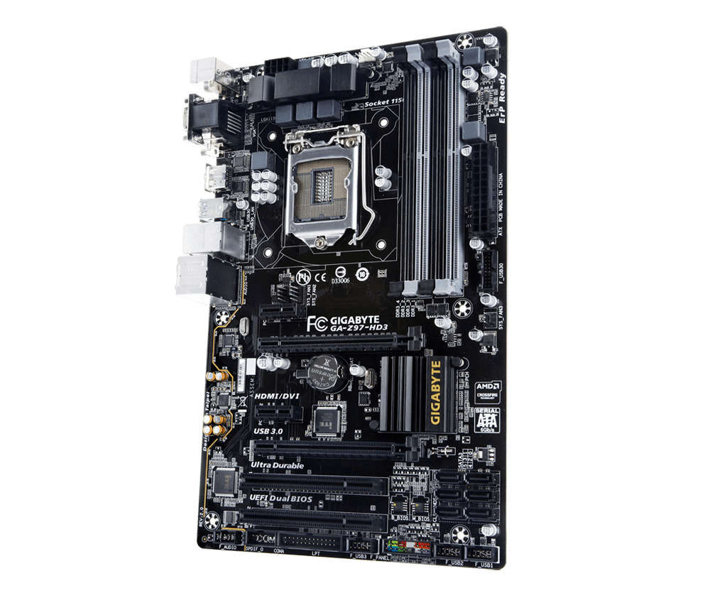 Gigabyte GA-Z97-HD3 2.0 ATX DDR3 Motherboard for Intel 1150 Socket