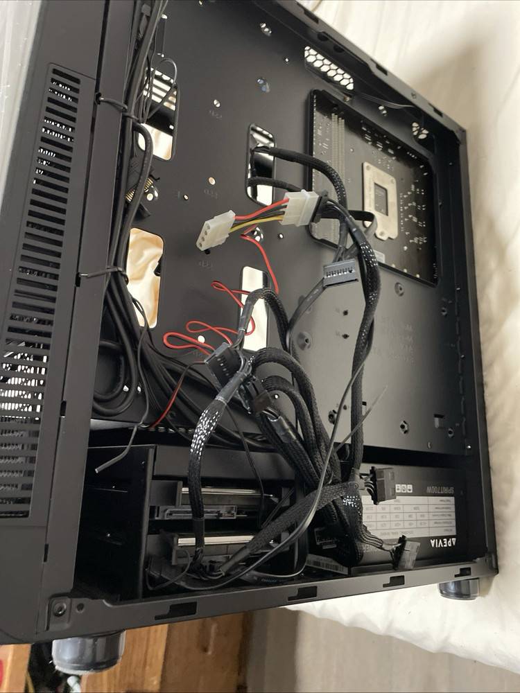 Wenger/Gamdias BTC Mining Case with Biostar Motherboard