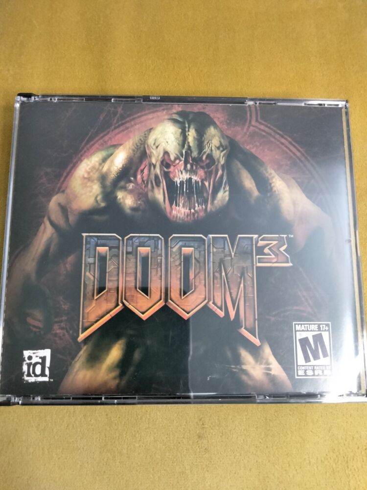 Doom 3 PC Video Game - 3-Disc Set (2004) by ID Software