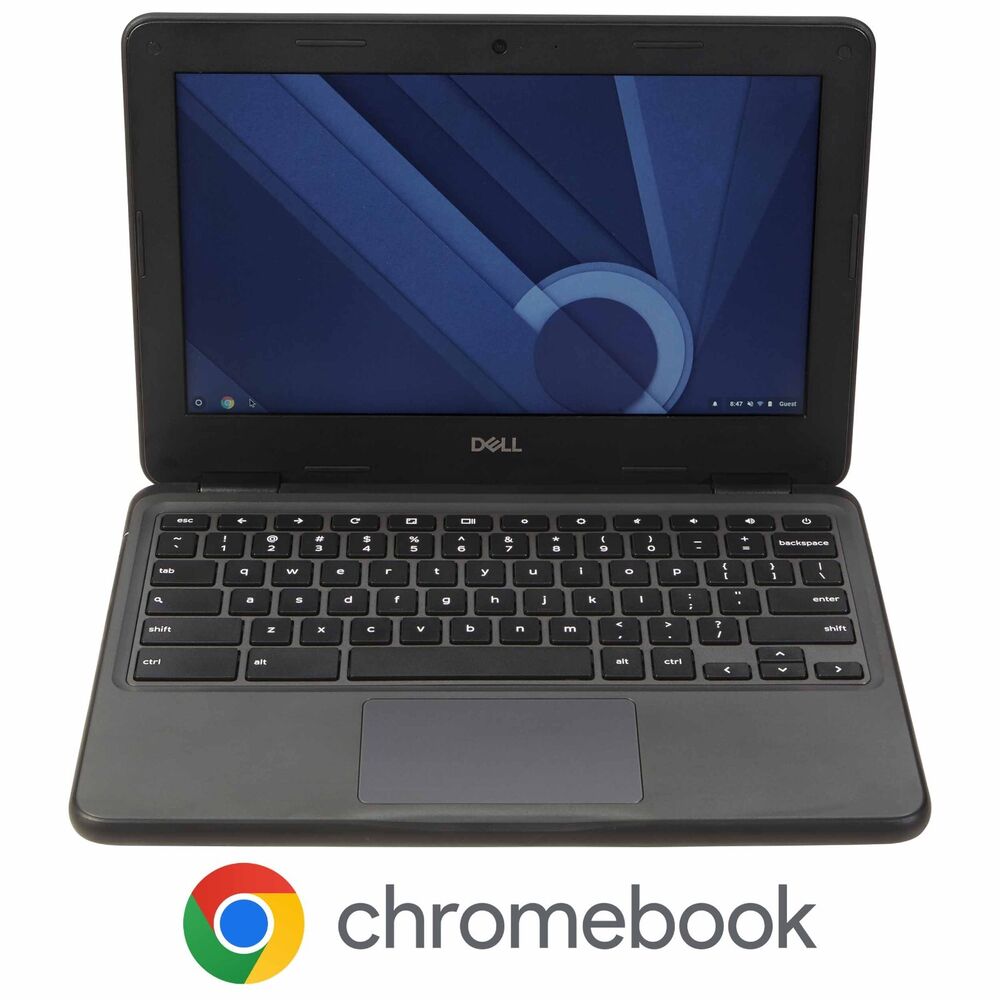 Dell 5190 Chromebook Touchscreen Laptop - 11.6" Celeron, 4GB RAM, 32GB SSD