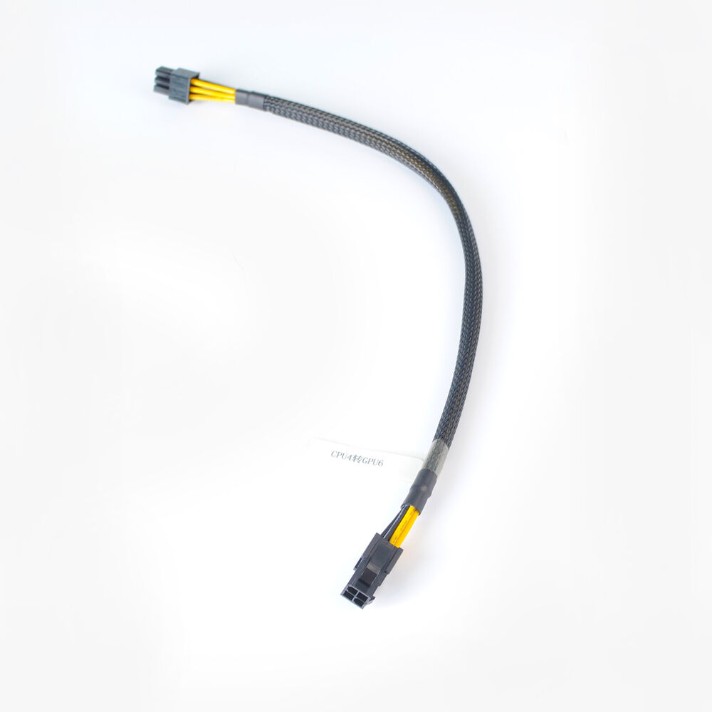 High-Quality Motherboard CPU 4-pin to GPU 6-pin Adapter Cable