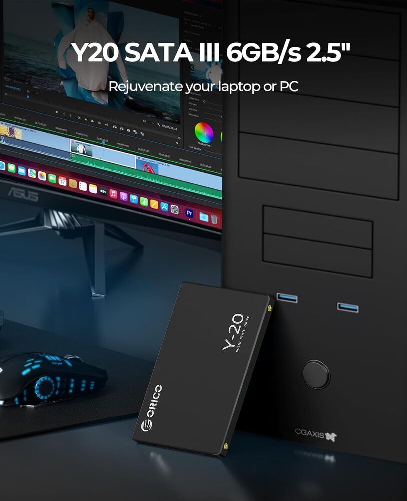 ORICO Y20 S500 2.5" SATA III SSD - High-Speed Storage Solution