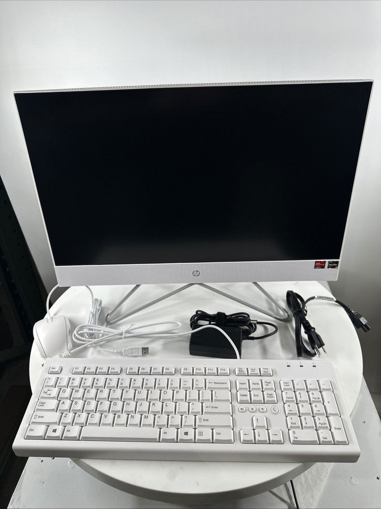 HP 24-dd0017c 23.8" All-in-One PC with AMD Ryzen 3, 512GB SSD, 8GB RAM
