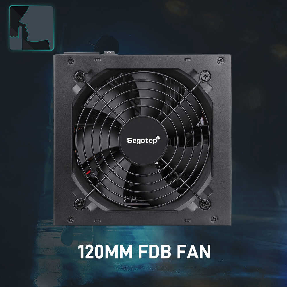 Segotep 750W 80 Plus Gold Gaming PSU with PCIe 5.0 & ATX 3.0 Support