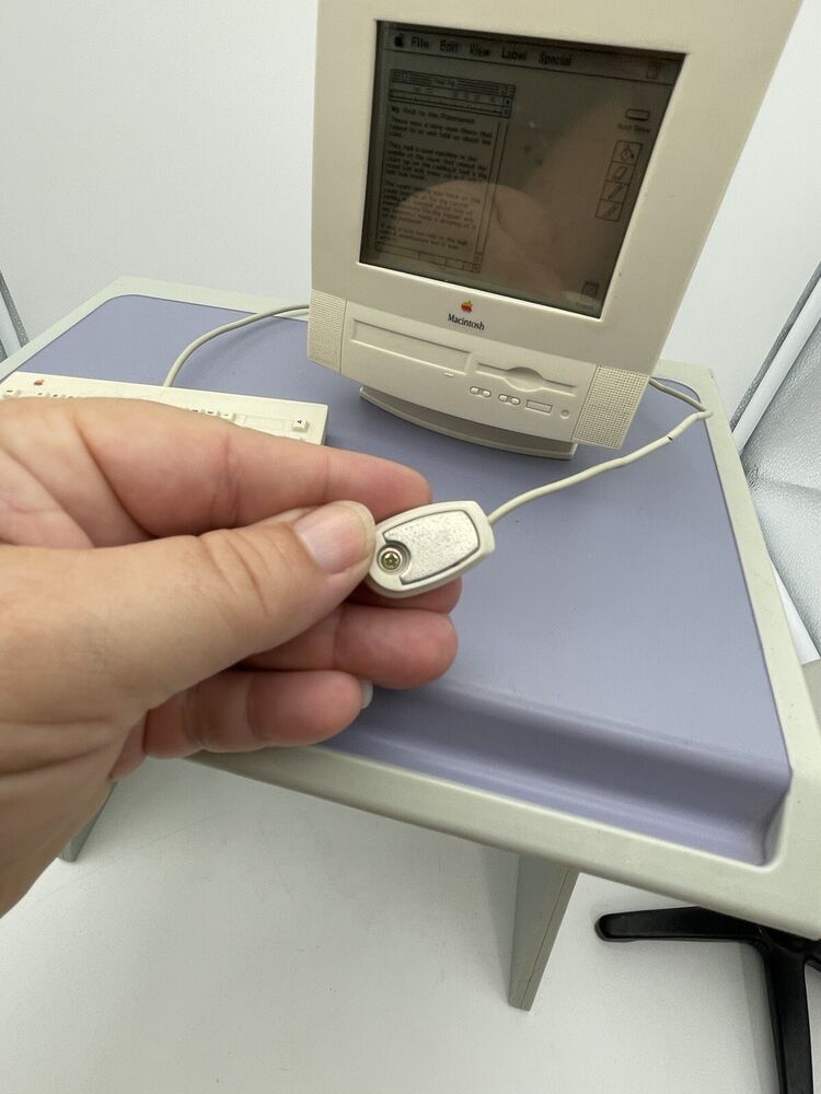 1996 American Girl Mini Macintosh Computer with Desk & Chair Set