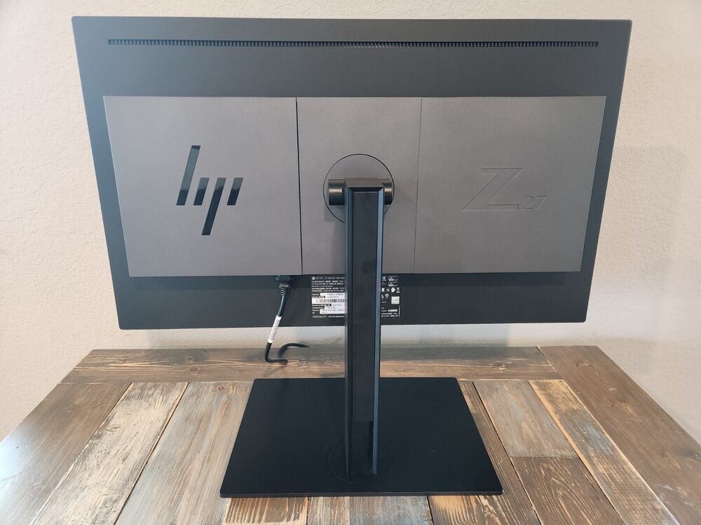 HP Z27 27-Inch 4K UHD 60Hz IPS LED Monitor with USB-C