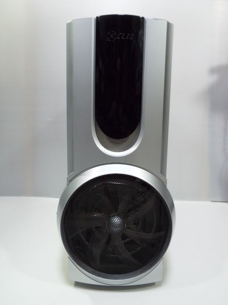 XClio A380 Engine Mid Tower Gaming Case - Silver Side Acrylic