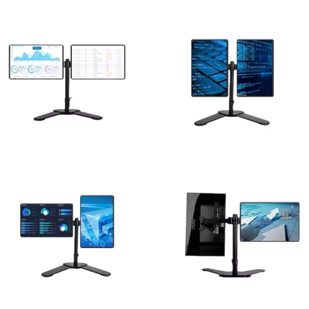 Dual Planar 22" Grade A 1920x1080 LCD Monitors with Dual Stand