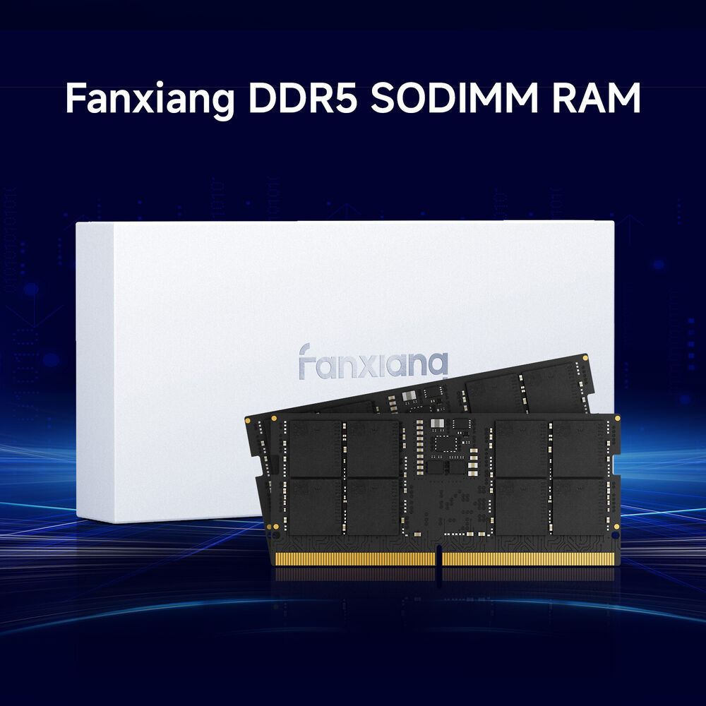 High-Speed DDR5 64GB (32GBx2) & 48GB (24GBx2) SODIMM RAM with Intel XMP