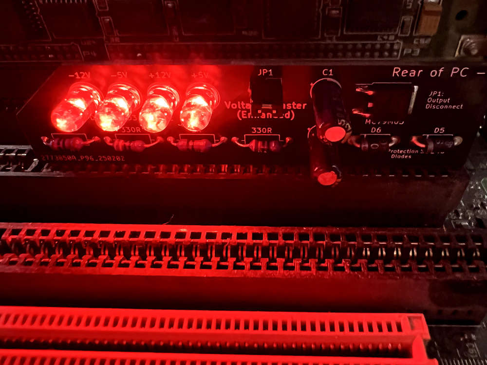 Voltage Blaster Enhanced -5V ISA ATX Power Supply for Retro Computers