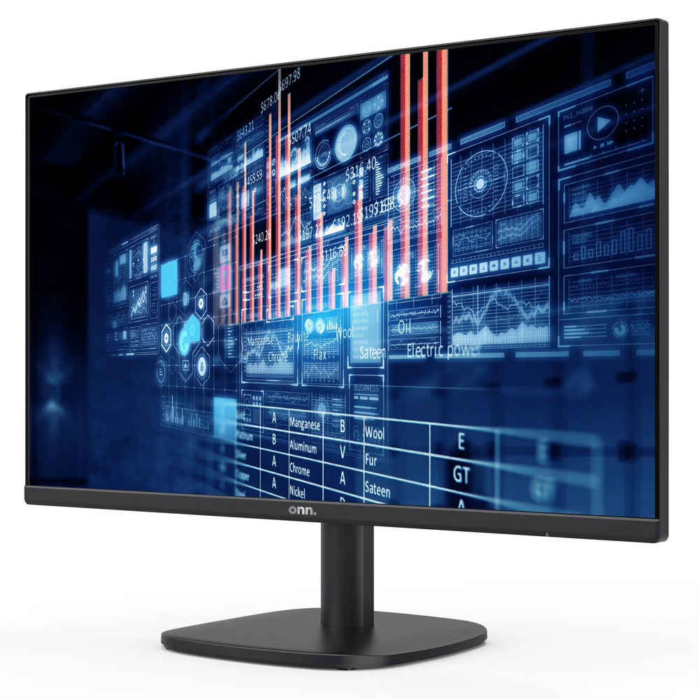 22" FHD Bezel-Less Monitor with 100Hz Refresh Rate and HDMI Cable