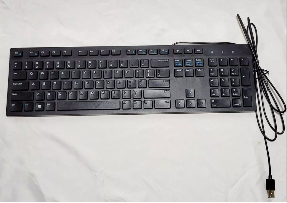 Dell KB216-BK-US Wired Keyboard - Black