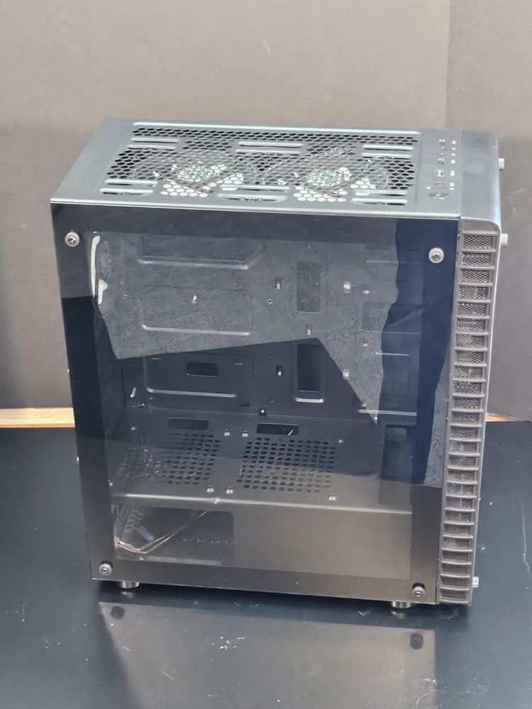Musitek ATX PC Case with 6 Fans - High-Performance Cooling Solution