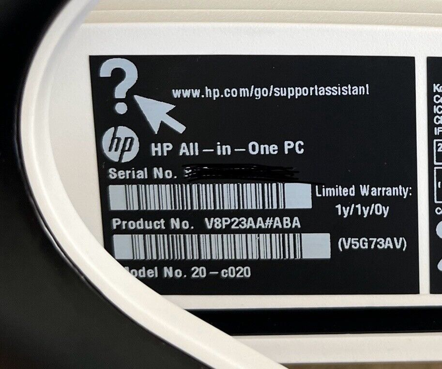 HP All-In-One PC TPC-Q029-20 with 1TB HDD, 4GB RAM, Windows 10, AMD Radeon R2 Graphics
