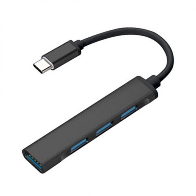 4-Port USB-C Hub Adapter for Multiple Devices