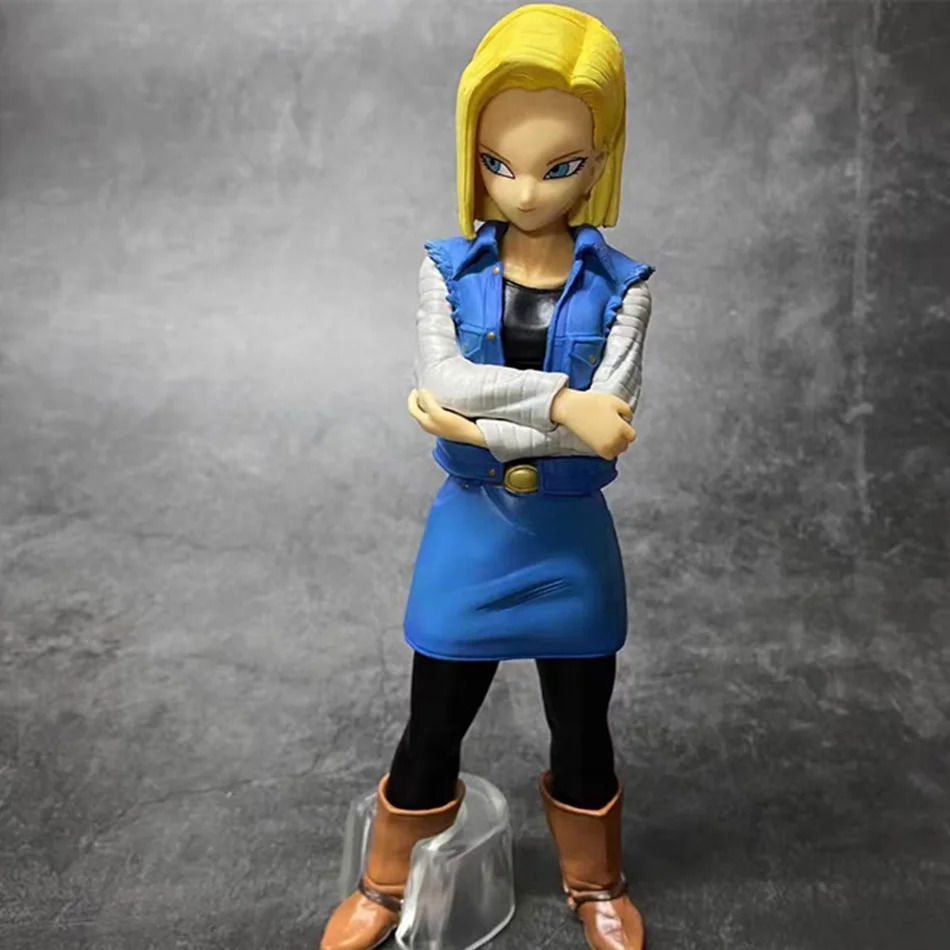 24CM Dragon Ball Z Android 17 & 18 PVC Action Figures Collection