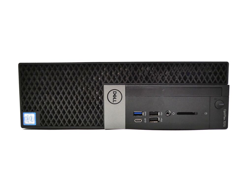 Dell OptiPlex 7070 SFF Desktop PC - Intel Core i7-9700, 16GB RAM, 1TB HDD