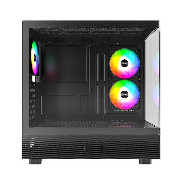 MONTECH XR-B ATX Mid-Tower Gaming Case - Black Edition