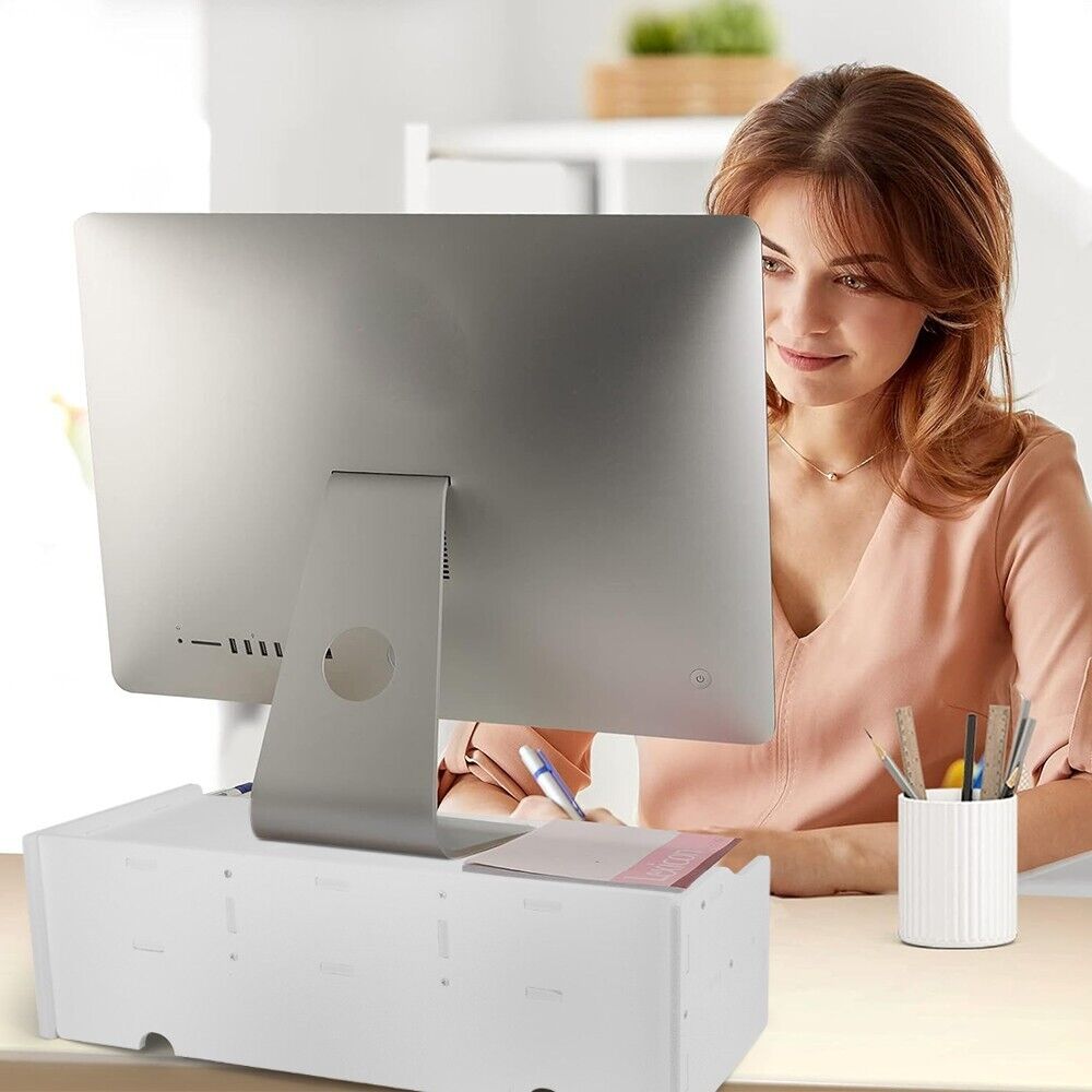 Ergonomic Adjustable Monitor Stand for Enhanced Workspace Efficiency