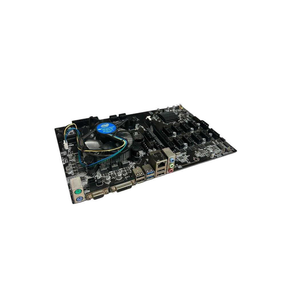 B250 BTC Pro 12-Slot Mining Motherboard Kit with CPU and RAM