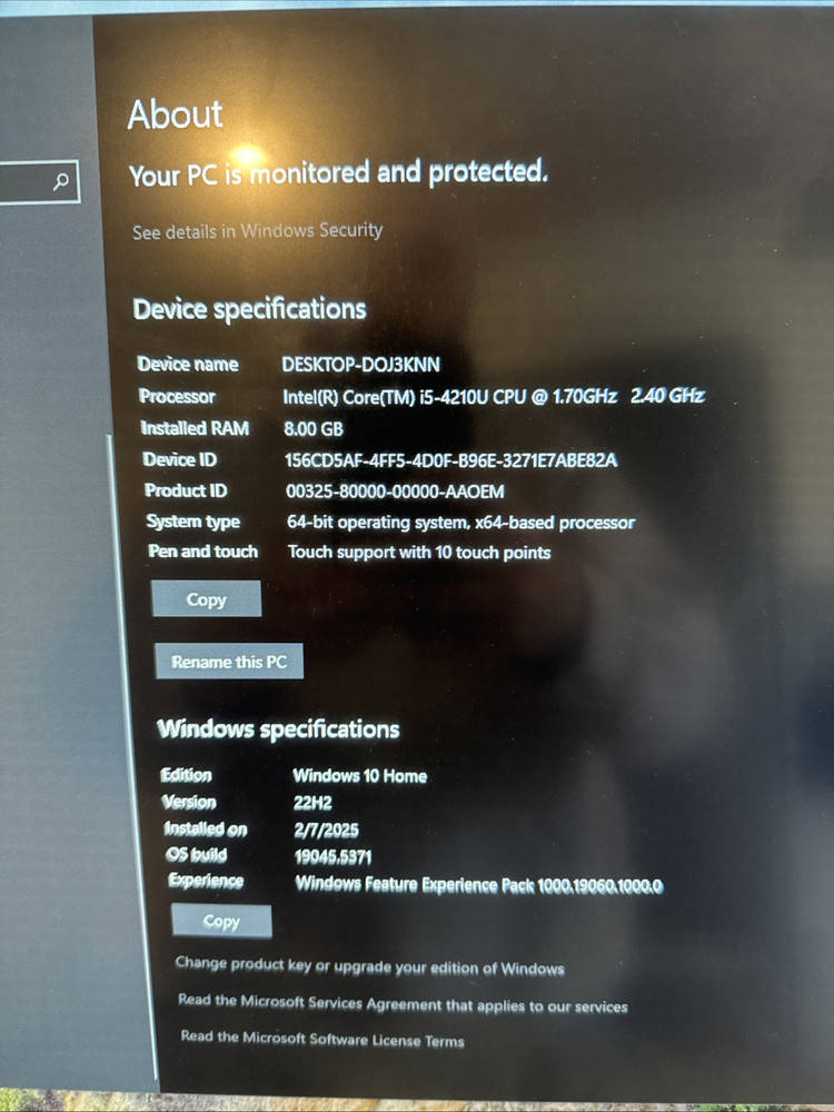 Lenovo Horizon2 27" All-in-One Tablet Computer